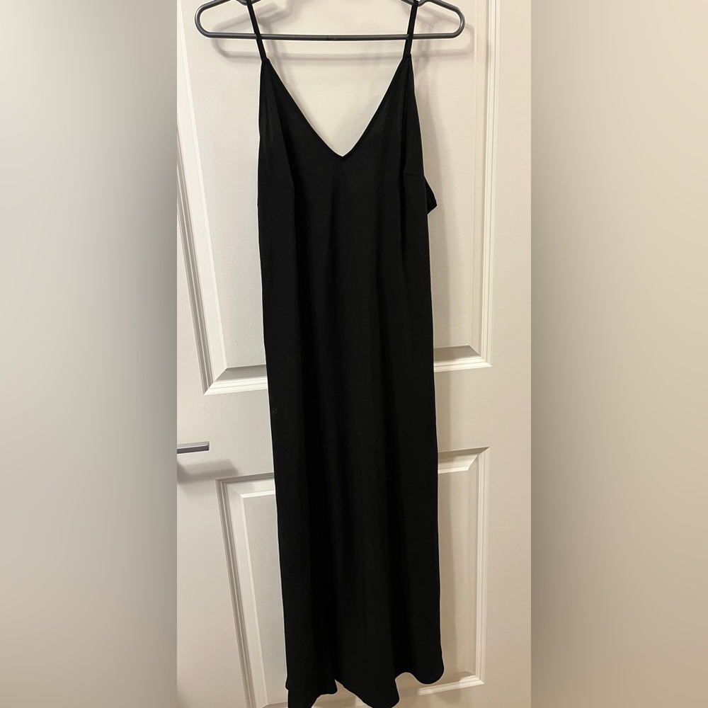A New Day Black Maxi Slip Dress